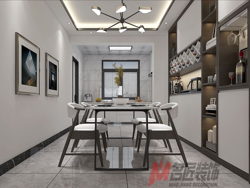 自貢市桂花居委會(huì)16組小區(qū)現(xiàn)代簡(jiǎn)約風(fēng)格平層裝修案例