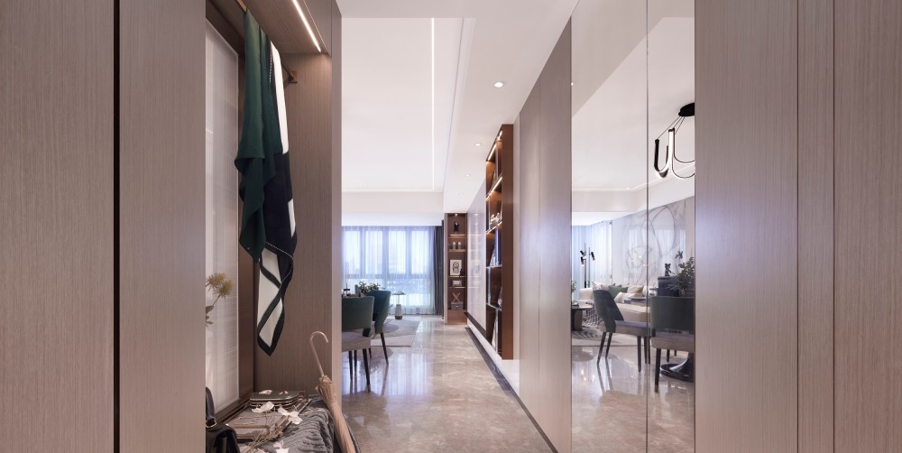 現(xiàn)代前衛(wèi)風格室內(nèi)設(shè)計家裝案例-玄關(guān) 現(xiàn)代前衛(wèi)風格室內(nèi)設(shè)計家裝案例-玄關(guān)