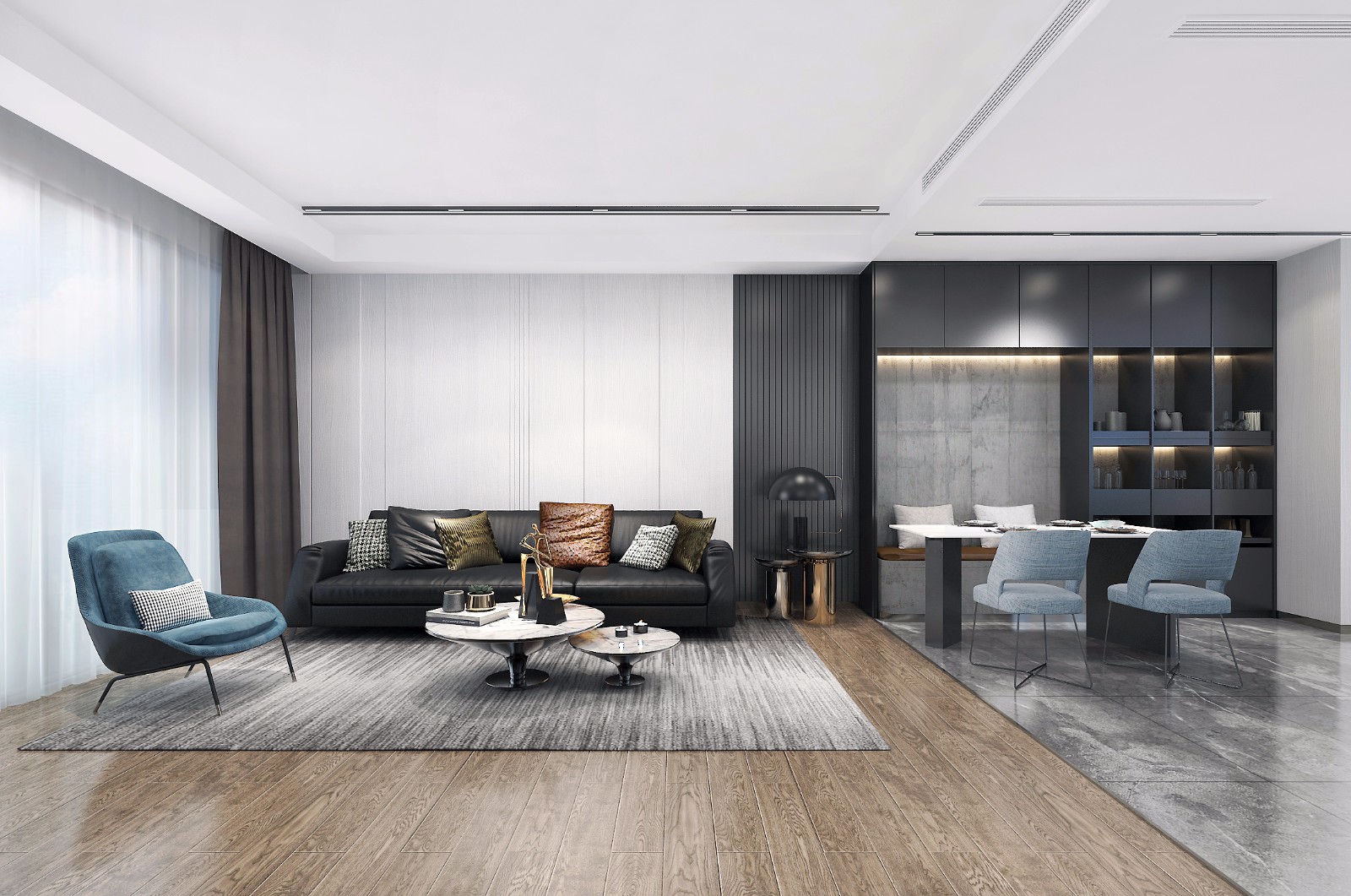 裝修案例現(xiàn)代簡約風(fēng)格室內(nèi)裝修效果圖-客廳 裝修案例現(xiàn)代簡約風(fēng)格室內(nèi)裝修效果圖-客廳