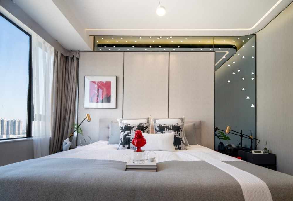 現(xiàn)代簡(jiǎn)約風(fēng)格室內(nèi)設(shè)計(jì)家裝案例-臥室 現(xiàn)代簡(jiǎn)約風(fēng)格室內(nèi)設(shè)計(jì)家裝案例-臥室