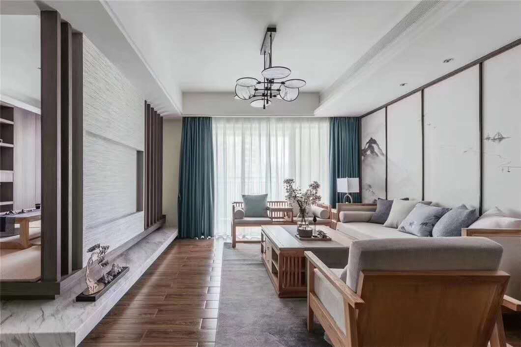 佛山市保利御江南現(xiàn)代簡(jiǎn)約風(fēng)格三居室裝修案例