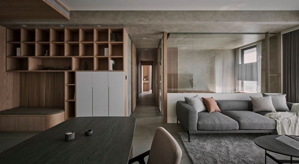 江門市潮連玫瑰園現(xiàn)代簡約風(fēng)格三居室裝修案例