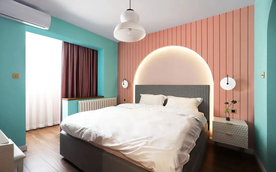 現(xiàn)代前衛(wèi)風格家裝設計室內(nèi)裝修效果圖-臥室