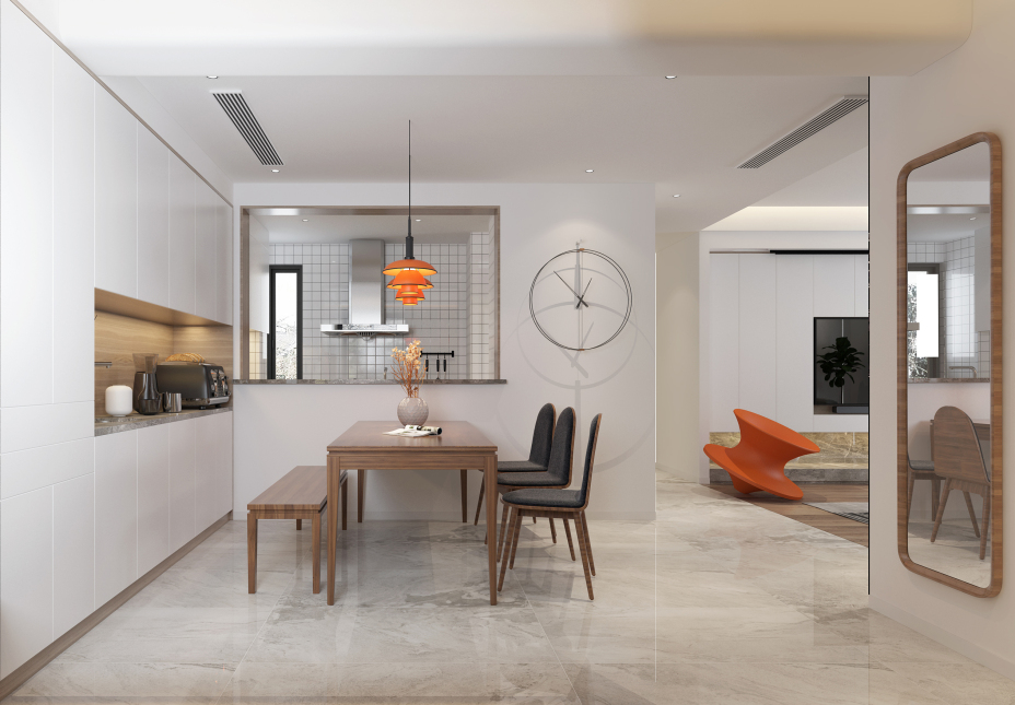 現(xiàn)代簡(jiǎn)約風(fēng)格室內(nèi)家裝案例效果圖-餐廳 現(xiàn)代簡(jiǎn)約風(fēng)格室內(nèi)家裝案例效果圖-餐廳