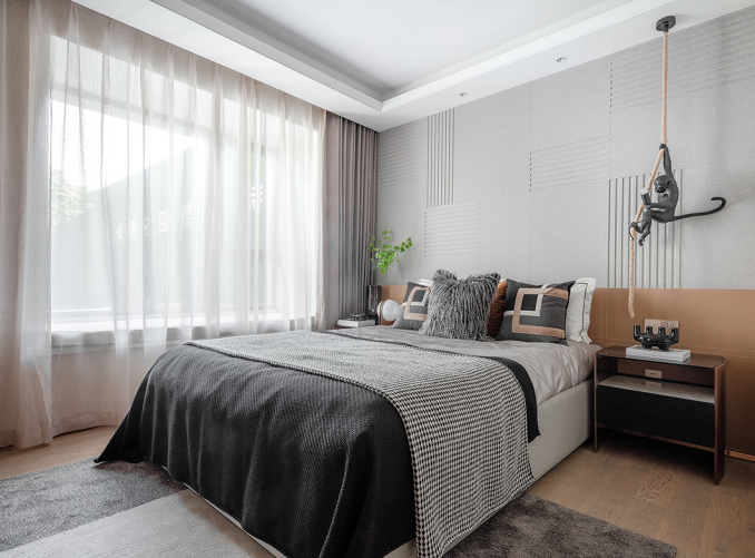 現(xiàn)代簡(jiǎn)約風(fēng)格室內(nèi)設(shè)計(jì)家裝案例-臥室 現(xiàn)代簡(jiǎn)約風(fēng)格室內(nèi)設(shè)計(jì)家裝案例-臥室