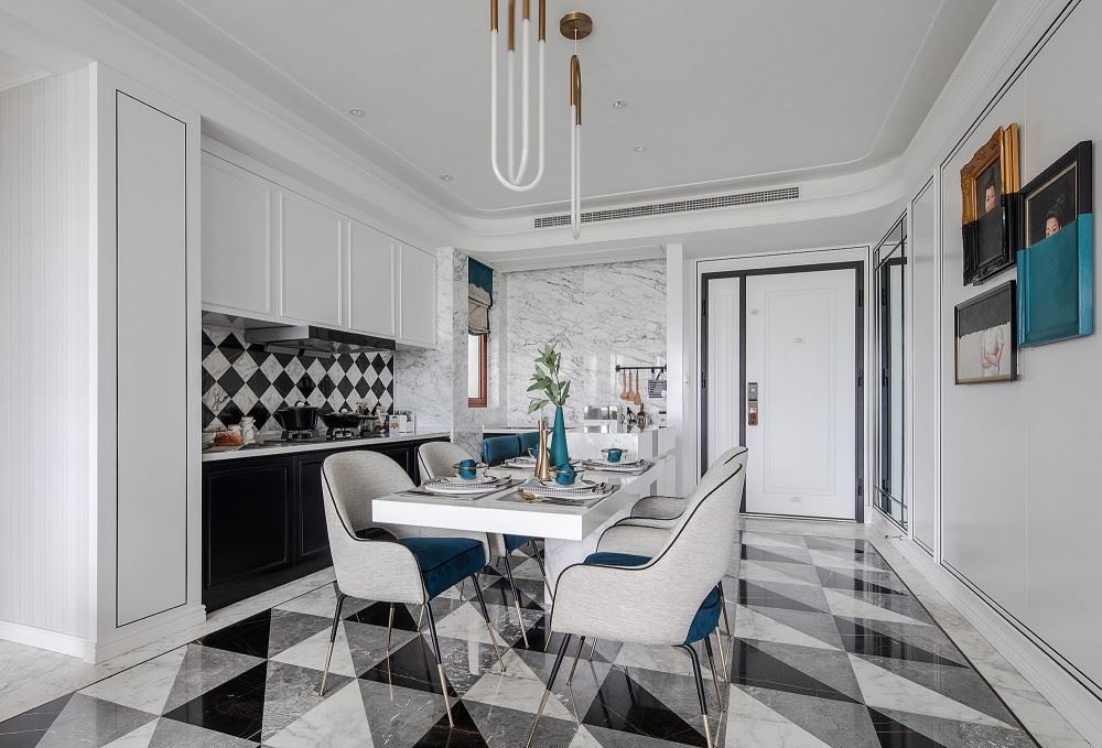 佛山市招商依云國際其他三居室裝修案例