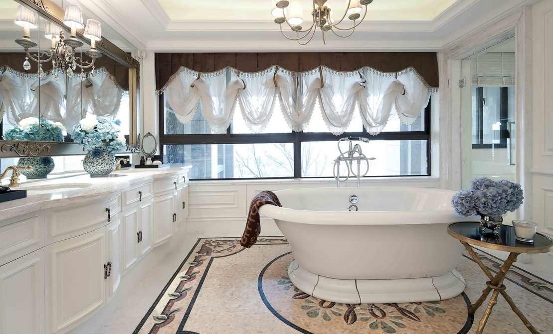 法式巴洛克風格室內(nèi)設(shè)計家裝案例-衛(wèi)生間 法式巴洛克風格室內(nèi)設(shè)計家裝案例-衛(wèi)生間