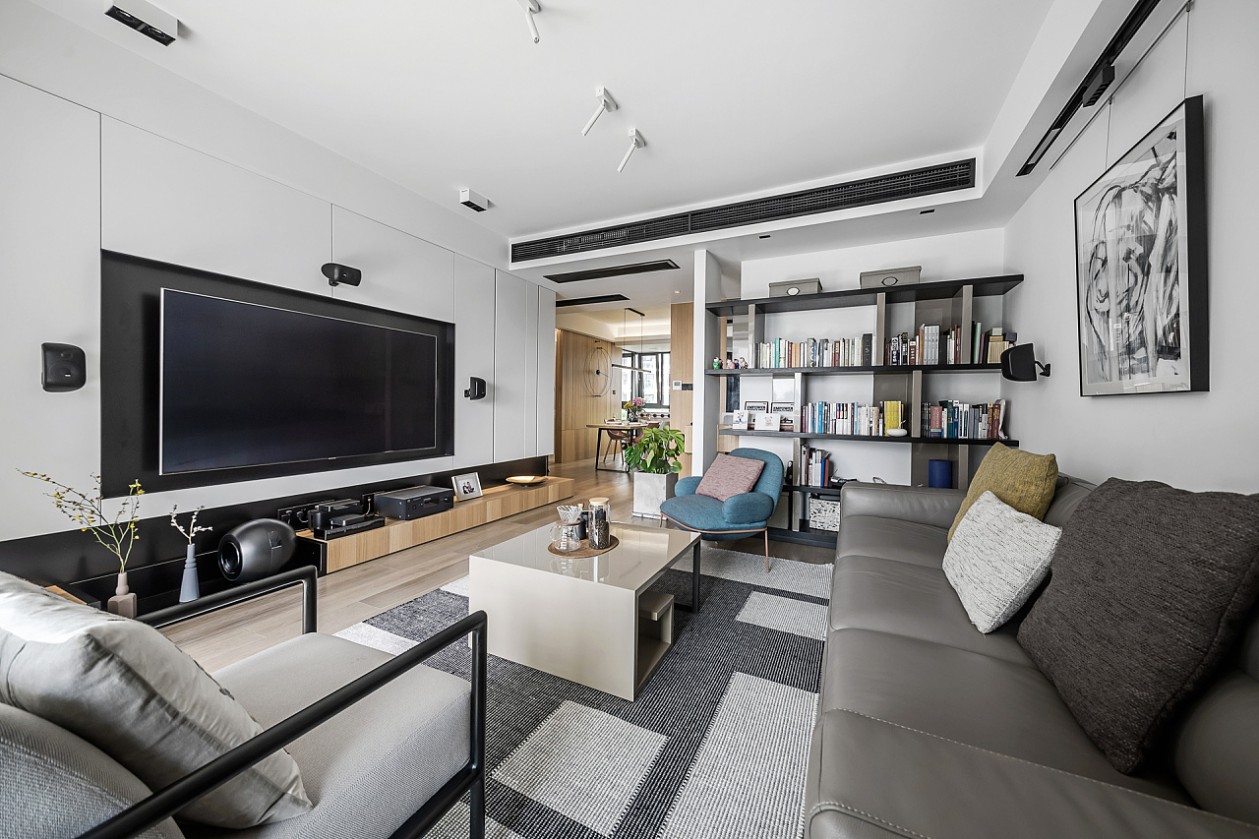 現(xiàn)代簡(jiǎn)約風(fēng)格室內(nèi)設(shè)計(jì)家裝案例-客廳電視背景墻 現(xiàn)代簡(jiǎn)約風(fēng)格室內(nèi)設(shè)計(jì)家裝案例-客廳電視背景墻