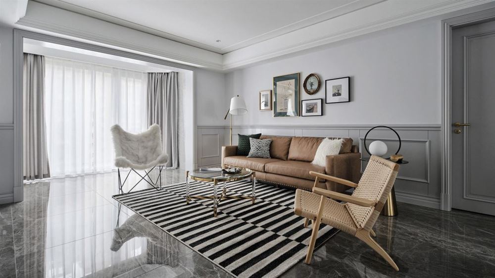 佛山市復(fù)地公園和光現(xiàn)代簡約風(fēng)格四居室裝修案例