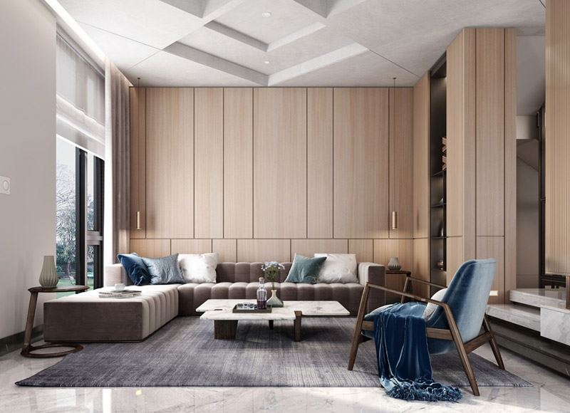 江門市方圓&middot;云山詩意(鶴山)新中式風(fēng)格別墅裝修案例