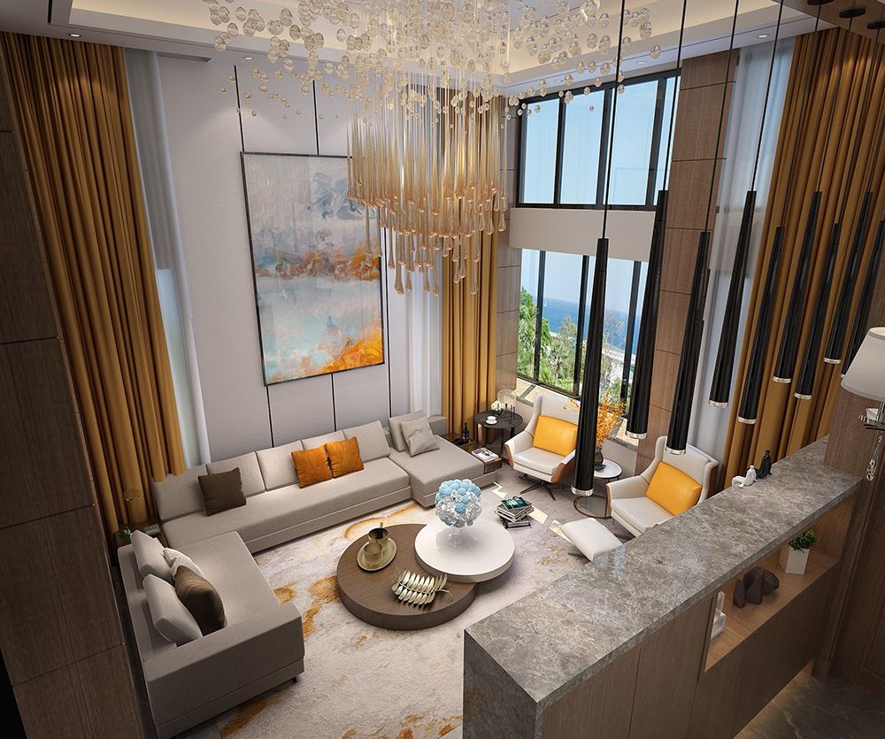 佛山市萬科金域時(shí)光(商業(yè))輕奢風(fēng)格別墅裝修案例