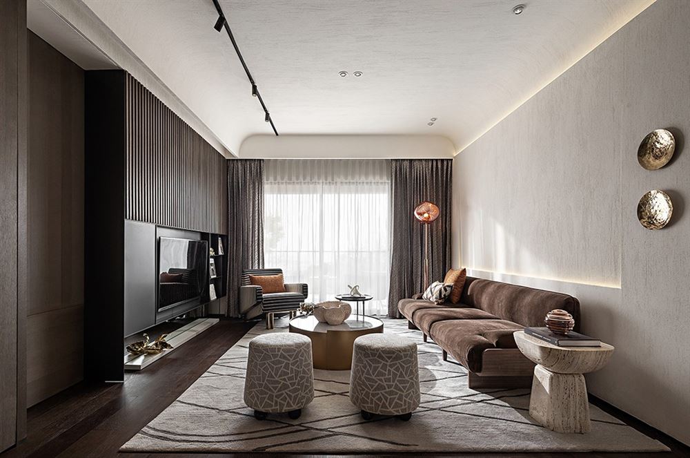 昭通市水田壩花田小區(qū)現(xiàn)代簡約風(fēng)格四居室裝修案例