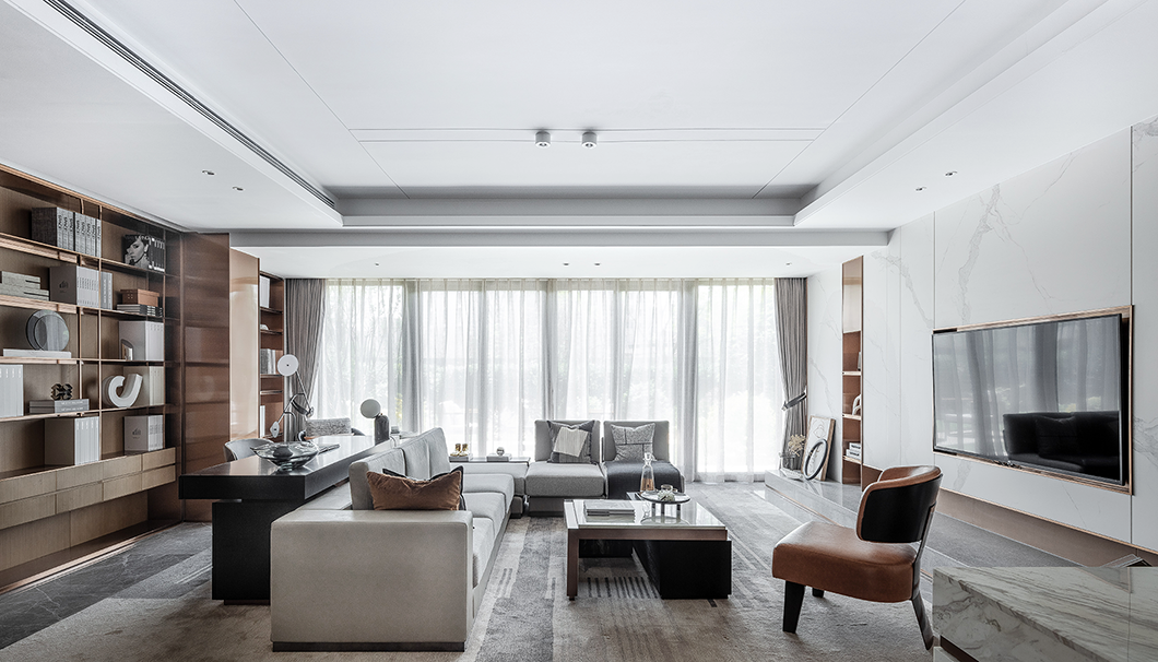 現(xiàn)代簡(jiǎn)約風(fēng)格室內(nèi)設(shè)計(jì)家裝案例-客廳落地窗 現(xiàn)代簡(jiǎn)約風(fēng)格室內(nèi)設(shè)計(jì)家裝案例-客廳落地窗