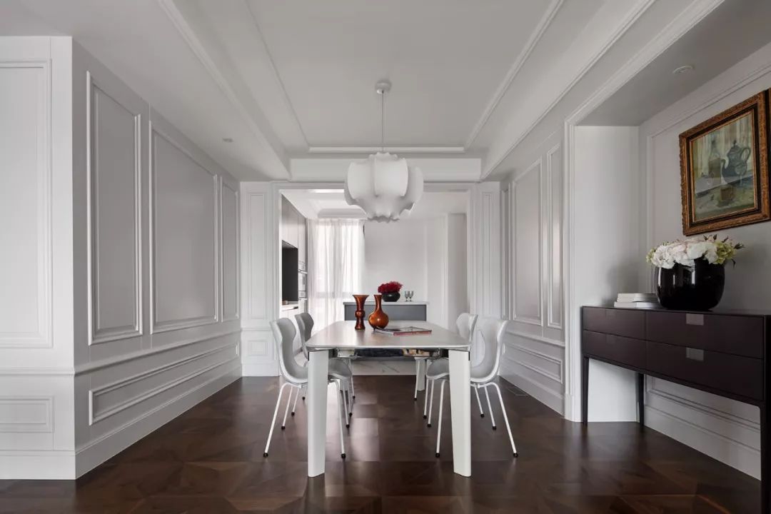 美式現(xiàn)代風格家裝設計室內(nèi)裝修效果圖-餐廳 美式現(xiàn)代風格家裝設計室內(nèi)裝修效果圖-餐廳