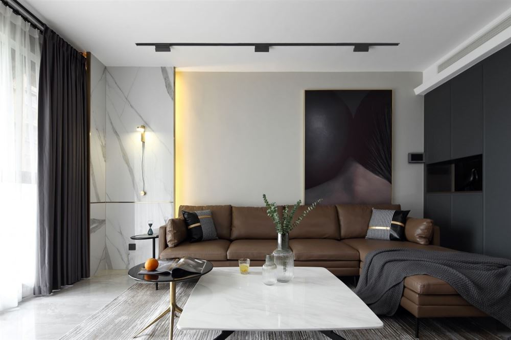 廣州市云溪四季現(xiàn)代簡約風(fēng)格三居室裝修案例