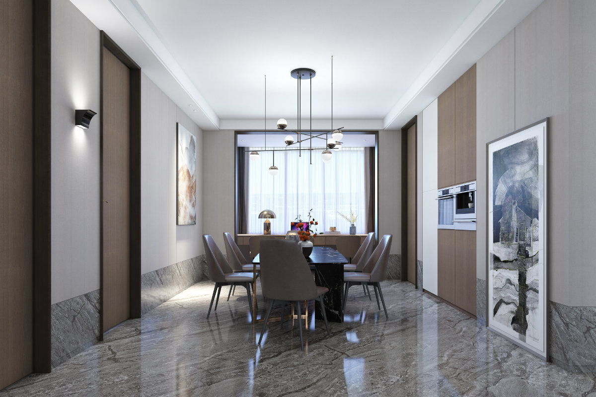 裝修案例現(xiàn)代簡(jiǎn)約風(fēng)格室內(nèi)裝修效果圖-餐廳 裝修案例現(xiàn)代簡(jiǎn)約風(fēng)格室內(nèi)裝修效果圖-餐廳