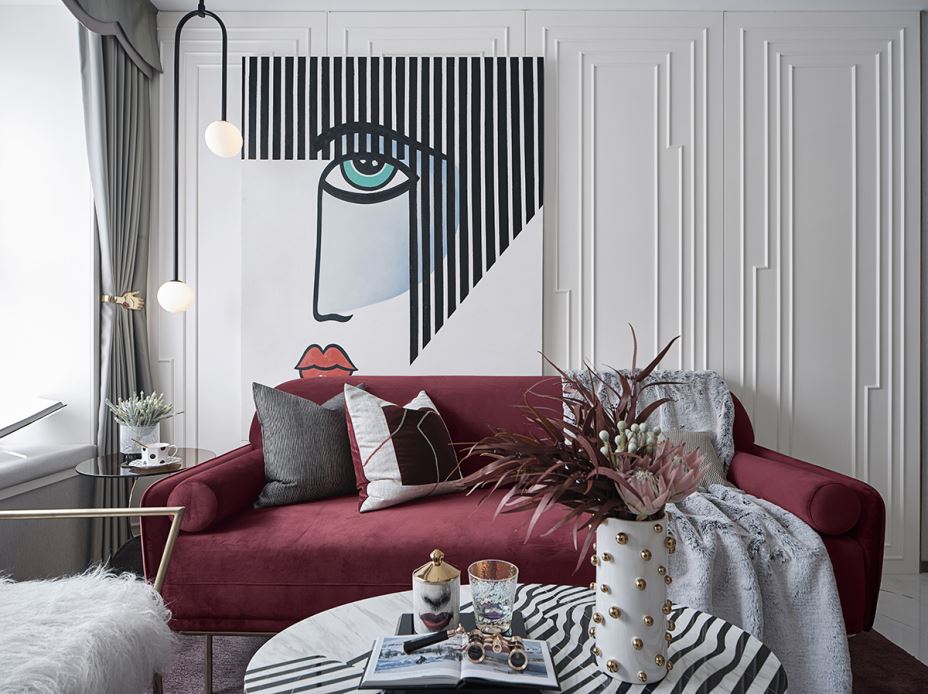 江門市美的公園天下輕奢風(fēng)格三居室裝修案例