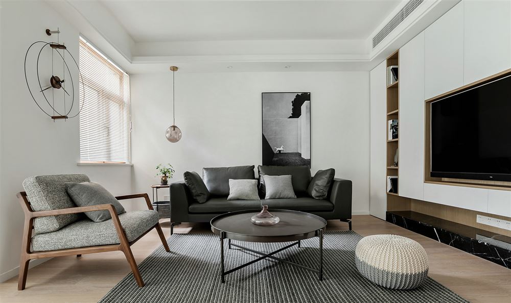 惠州市昶盛昶園現(xiàn)代簡(jiǎn)約風(fēng)格三居室裝修案例