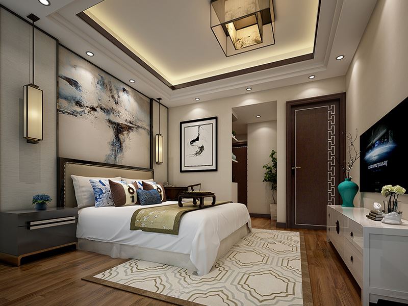 佛山市鵬瑞皓玥灣現(xiàn)代簡約風(fēng)格三居室裝修案例