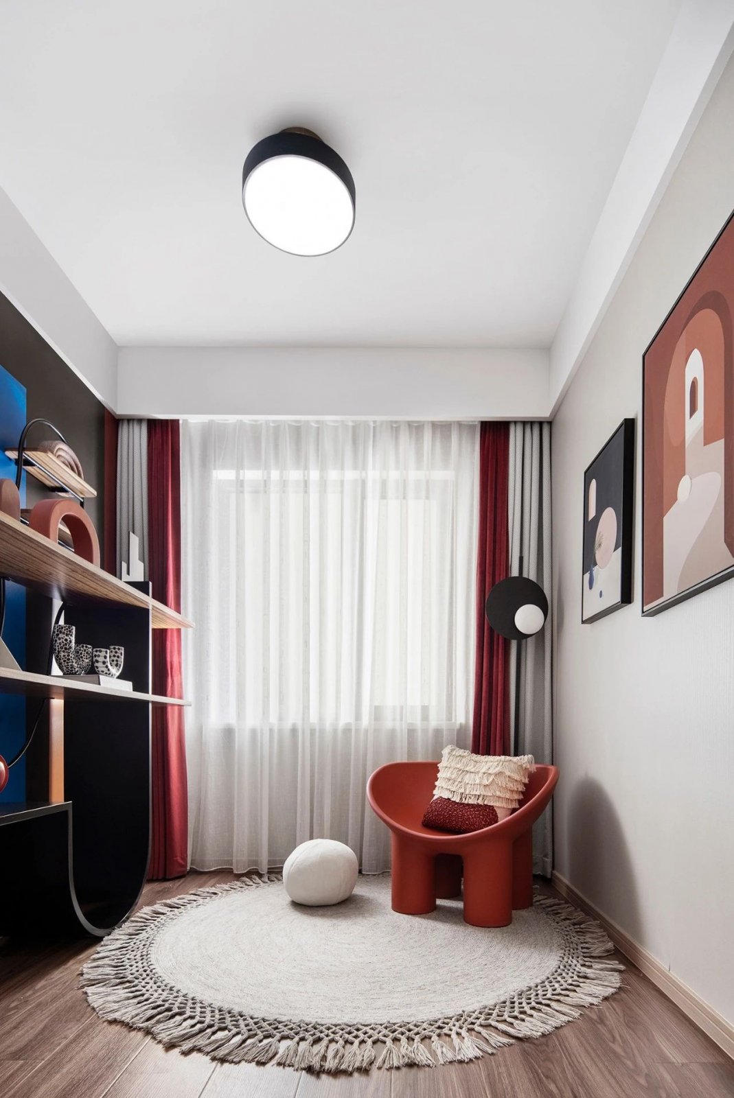 現(xiàn)代前衛(wèi)風(fēng)格家裝設(shè)計室內(nèi)裝修效果圖-次臥 現(xiàn)代前衛(wèi)風(fēng)格家裝設(shè)計室內(nèi)裝修效果圖-次臥