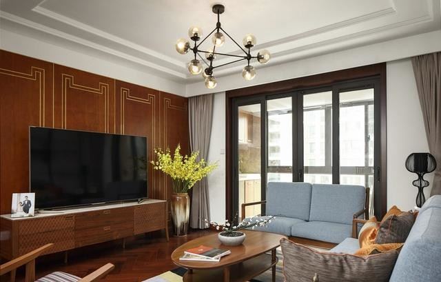 佛山市萬科悅都薈新古典風格三居室裝修案例