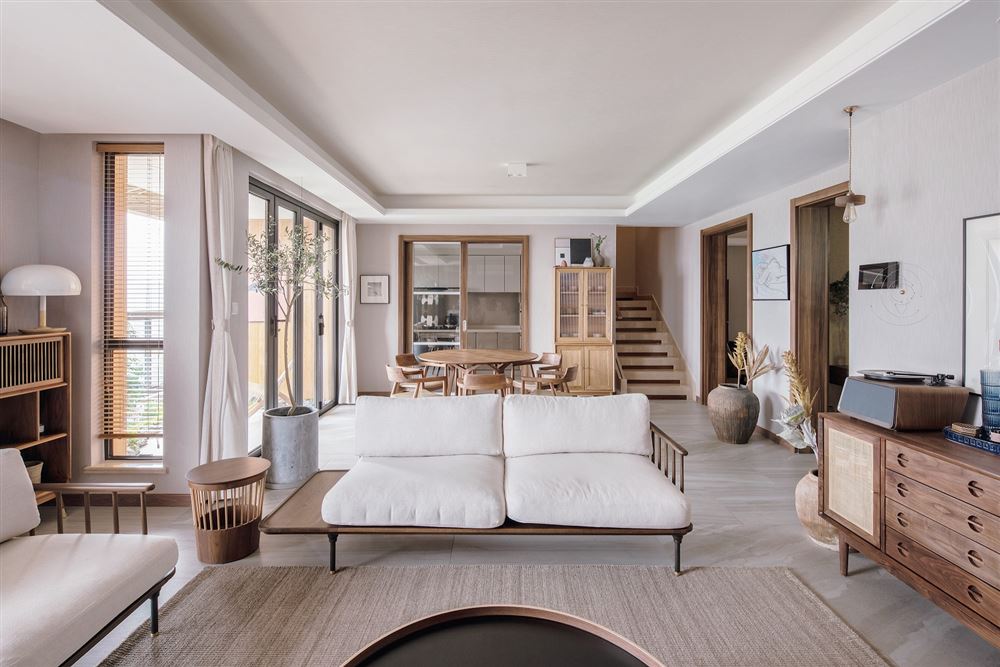 江門市明翠新村現(xiàn)代簡約風(fēng)格四居室裝修案例