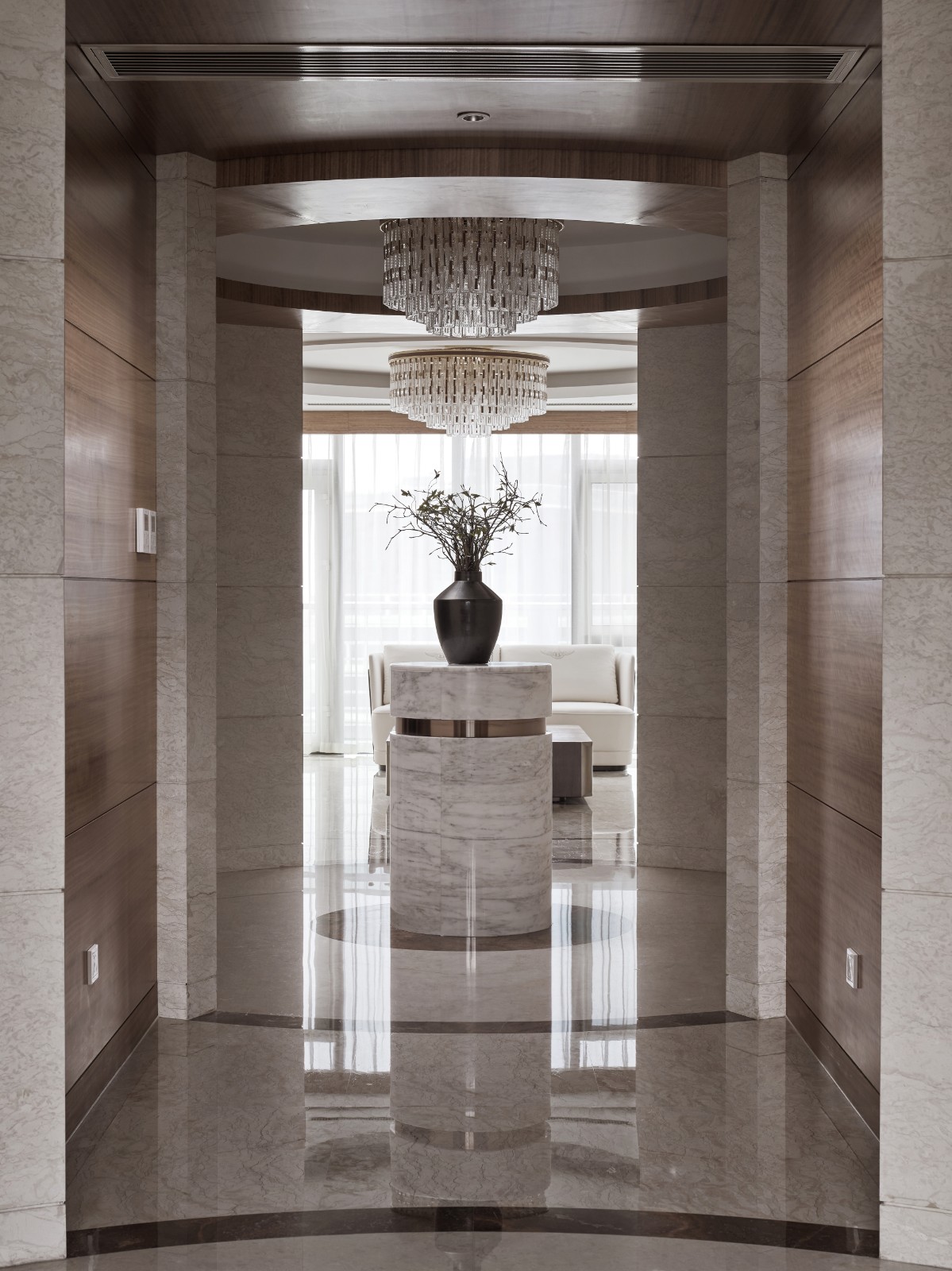 現(xiàn)代簡約風格家裝設計室內(nèi)裝修效果圖-玄關 現(xiàn)代簡約風格家裝設計室內(nèi)裝修效果圖-玄關