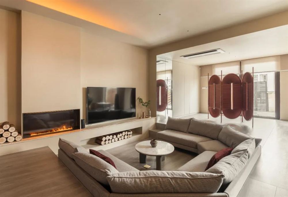 江門市鶴山十里方圓北歐風(fēng)格復(fù)式裝修案例