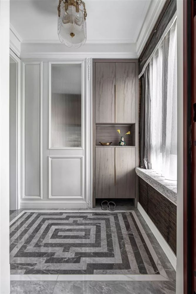 廣州市宇晴軒輕奢風格三居室裝修案例