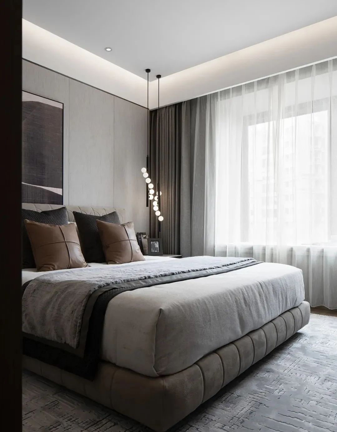 現(xiàn)代簡(jiǎn)約風(fēng)格室內(nèi)設(shè)計(jì)家裝案例-臥室 現(xiàn)代簡(jiǎn)約風(fēng)格室內(nèi)設(shè)計(jì)家裝案例-臥室