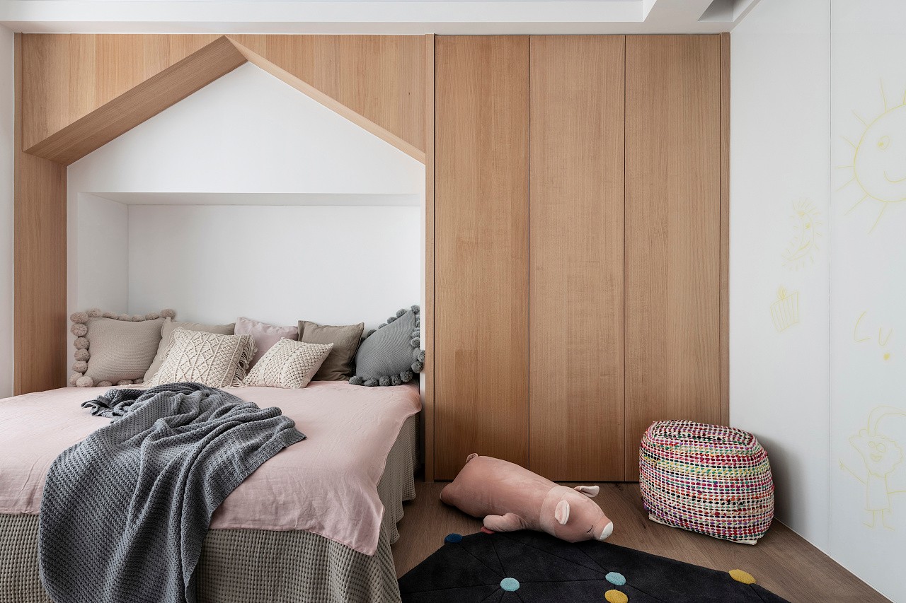 裝修案例現(xiàn)代簡約風格室內(nèi)裝修效果圖-臥室 裝修案例現(xiàn)代簡約風格室內(nèi)裝修效果圖-臥室