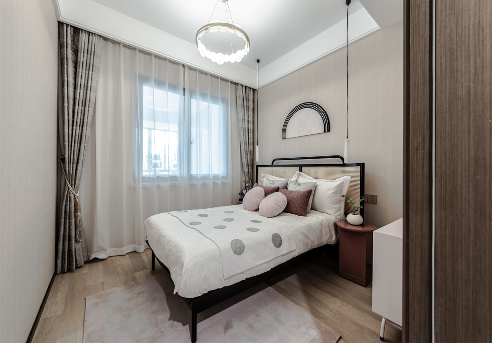 新中式風(fēng)格室內(nèi)設(shè)計家裝案例-次臥 新中式風(fēng)格室內(nèi)設(shè)計家裝案例-次臥