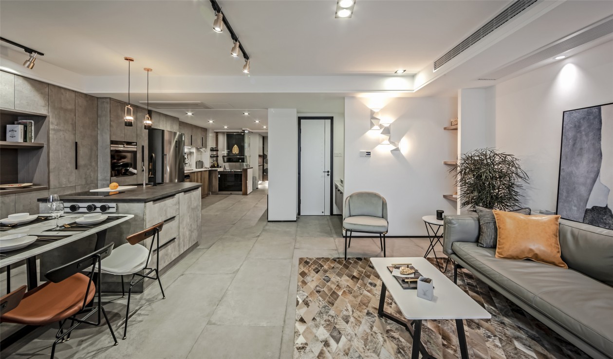 現(xiàn)代前衛(wèi)風(fēng)格室內(nèi)設(shè)計家裝案例-客餐廳 現(xiàn)代前衛(wèi)風(fēng)格室內(nèi)設(shè)計家裝案例-客餐廳