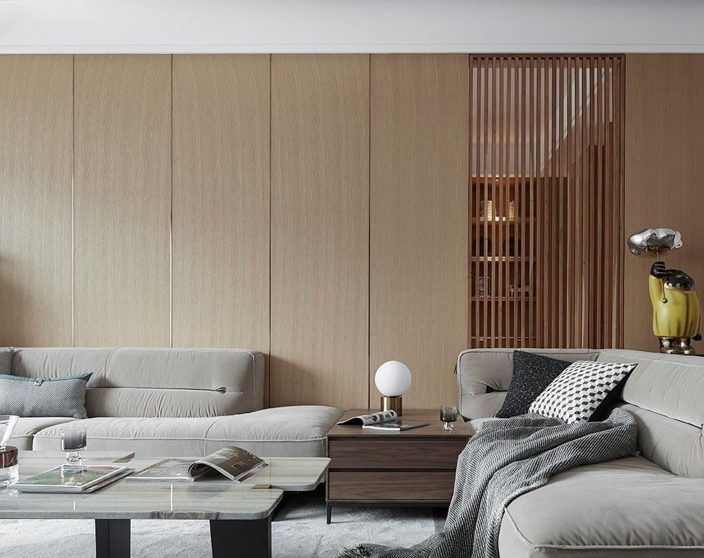 佛山市雅居樂萬象郡現(xiàn)代簡約風格三居室裝修案例