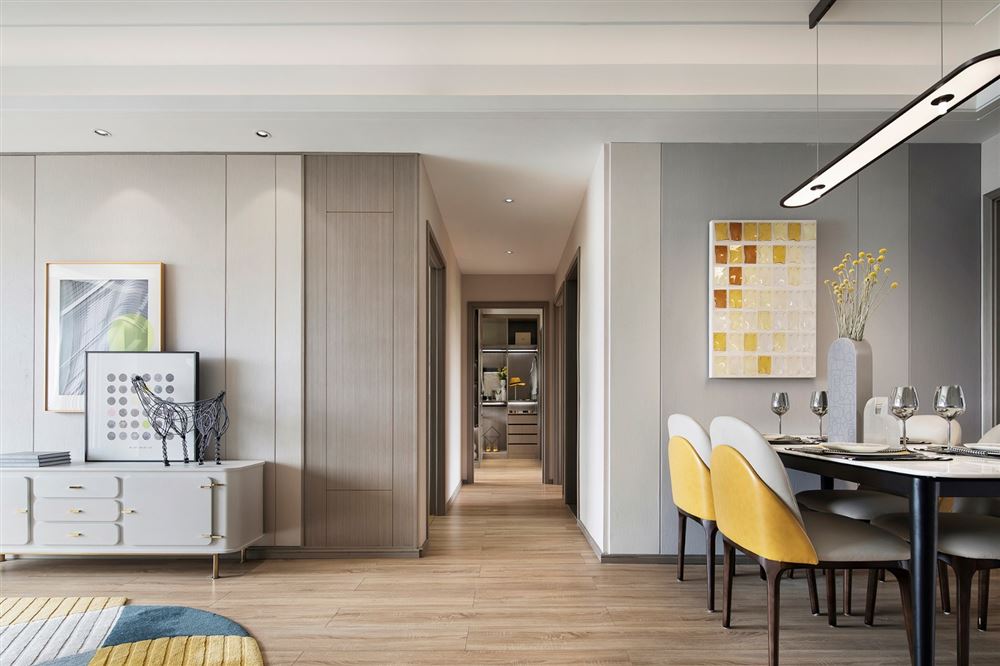 江門市東堯路住宅樓北歐風格三居室裝修案例