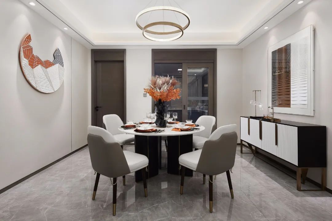 現(xiàn)代簡約風格室內設計家裝案例-餐廳
