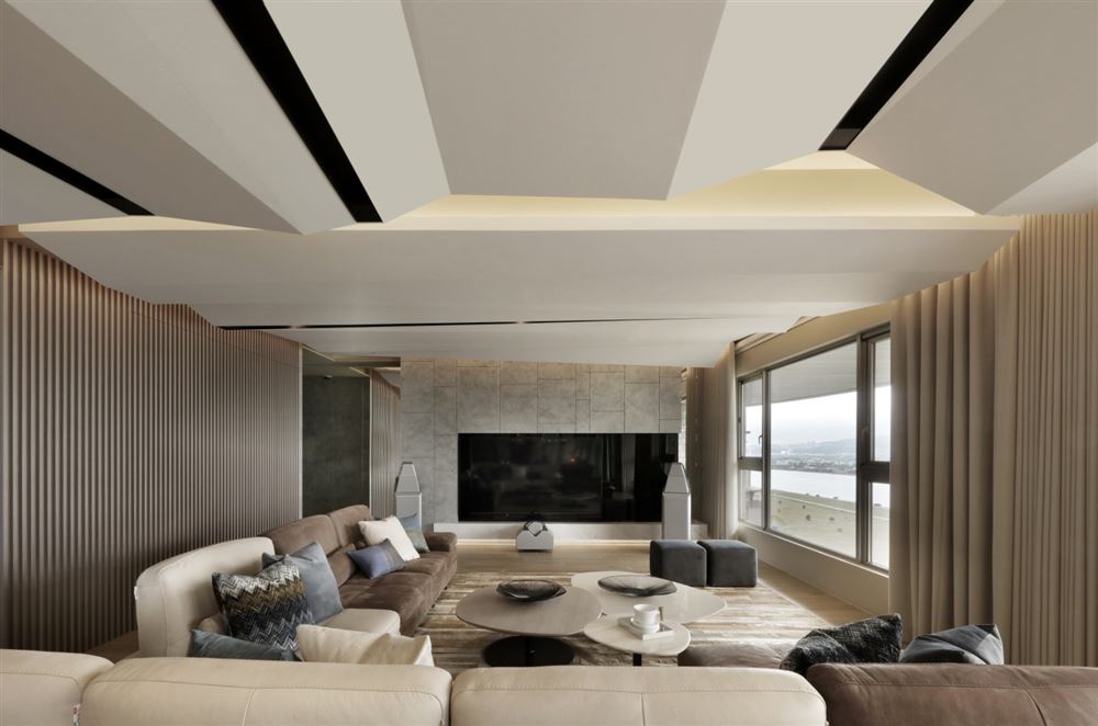 廣州市遠(yuǎn)東&middot;御江豪庭現(xiàn)代簡(jiǎn)約風(fēng)格四居室裝修案例