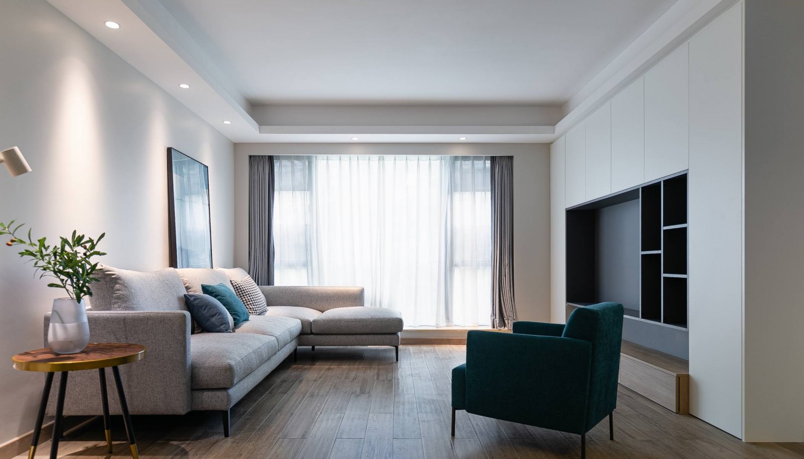 現(xiàn)代簡(jiǎn)歐風(fēng)格家裝設(shè)計(jì)室內(nèi)裝修效果圖-客廳 現(xiàn)代簡(jiǎn)歐風(fēng)格家裝設(shè)計(jì)室內(nèi)裝修效果圖-客廳