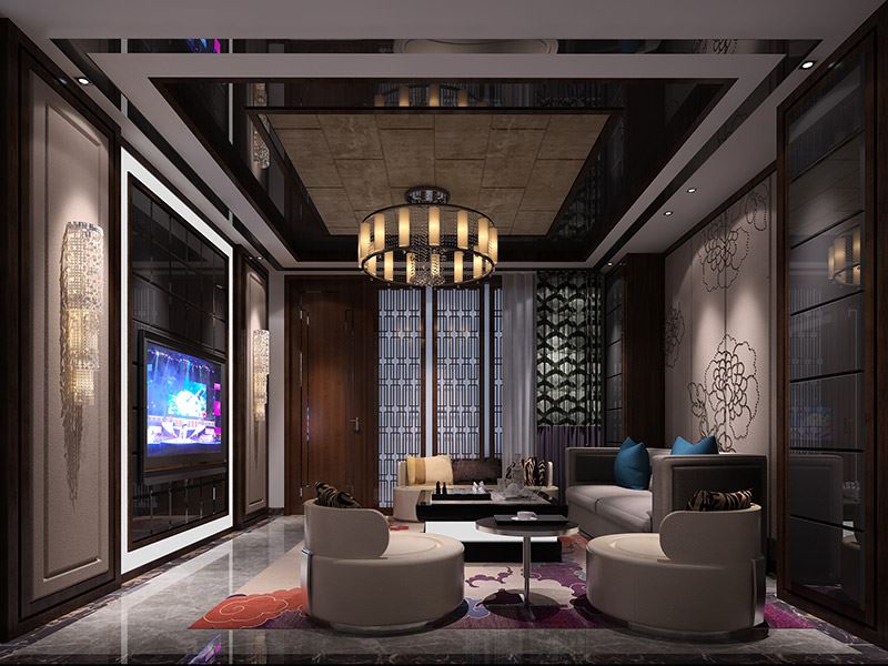 佛山市招商樾園新古典風格別墅裝修案例