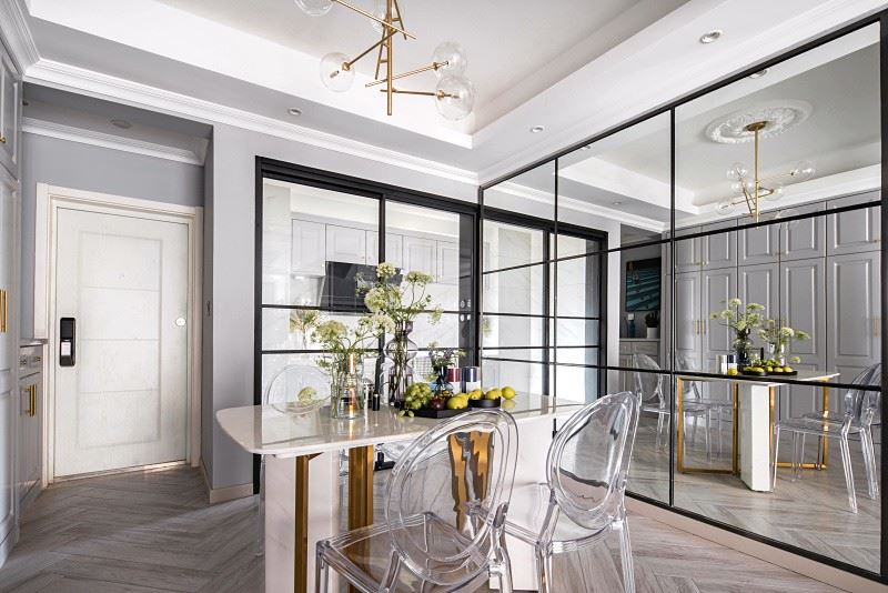 江門市東方明珠歐式風格三居室裝修案例