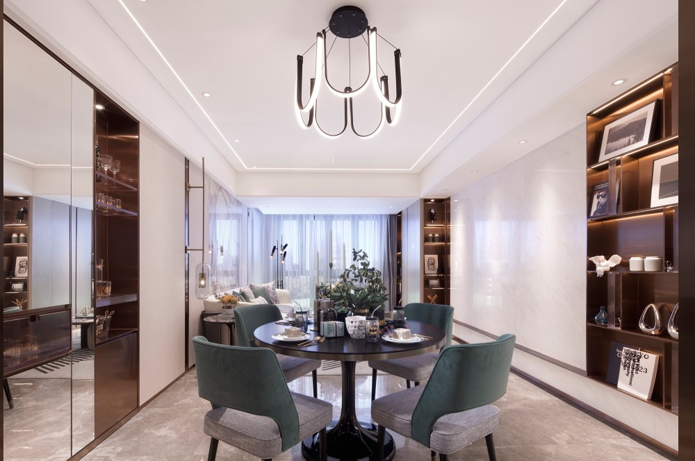 現(xiàn)代前衛(wèi)風格室內(nèi)設(shè)計家裝案例-餐廳 現(xiàn)代前衛(wèi)風格室內(nèi)設(shè)計家裝案例-餐廳