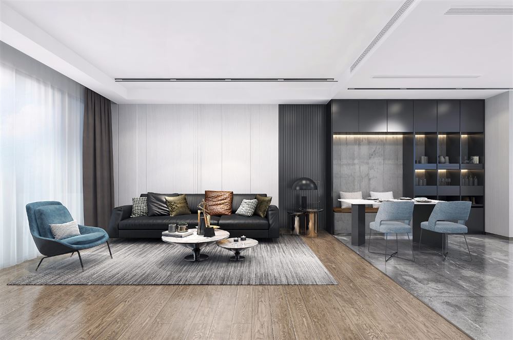 廣州市廣州萬達(dá)文化旅游城現(xiàn)代簡(jiǎn)約風(fēng)格三居室裝修案例