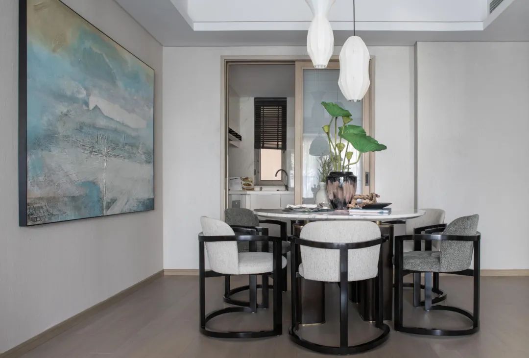 新中式風(fēng)格室內(nèi)設(shè)計(jì)家裝案例-餐廳 新中式風(fēng)格室內(nèi)設(shè)計(jì)家裝案例-餐廳