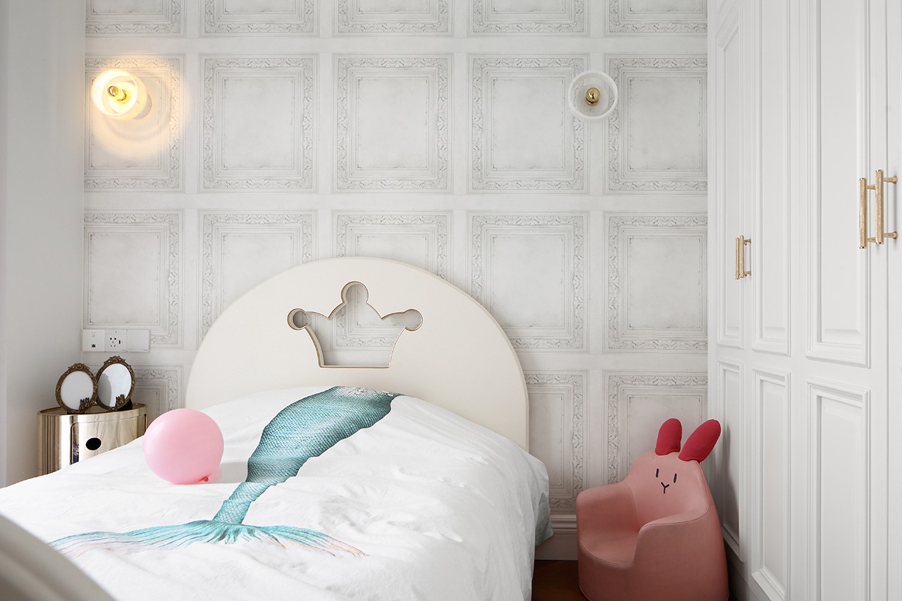 簡歐輕奢風格家裝設計別墅裝修效果圖-兒童房 簡歐輕奢風格家裝設計別墅裝修效果圖-兒童房