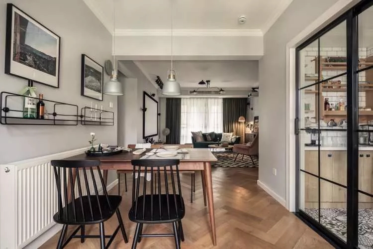 北歐風(fēng)格家裝設(shè)計(jì)室內(nèi)裝修效果圖-餐廳 北歐風(fēng)格家裝設(shè)計(jì)室內(nèi)裝修效果圖-餐廳