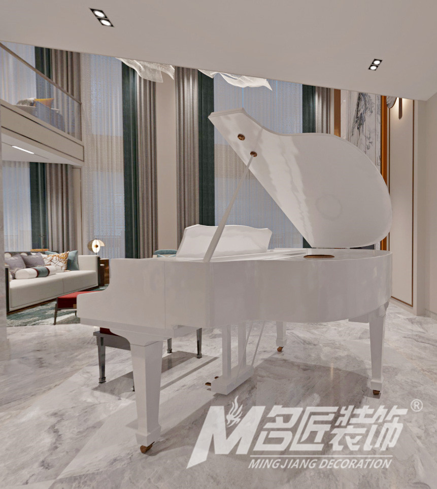 別墅大宅裝修設(shè)計(jì)-琴室 別墅大宅裝修設(shè)計(jì)-琴室