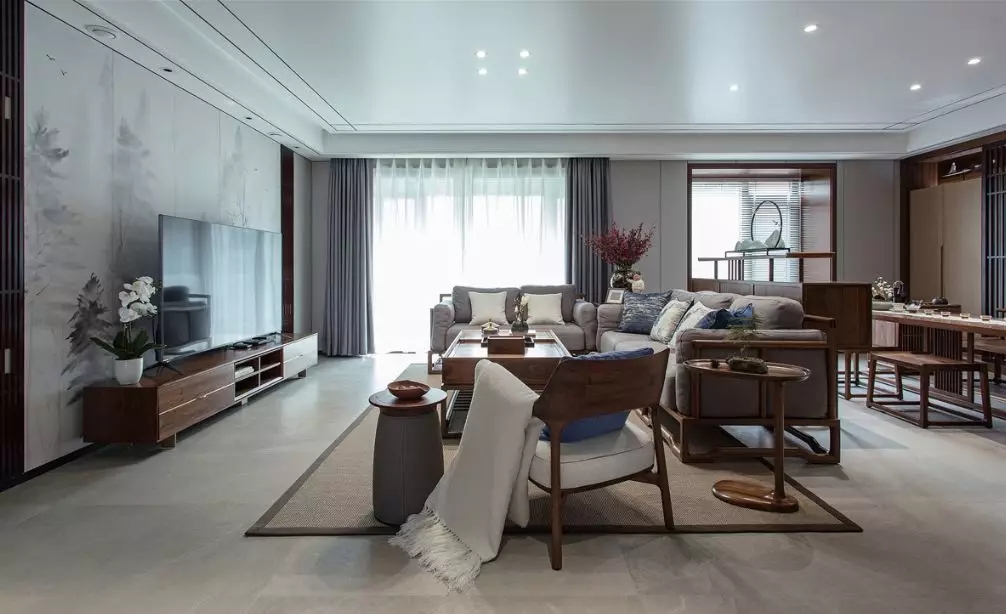 新中式室內(nèi)裝修-客廳 新中式室內(nèi)裝修-客廳