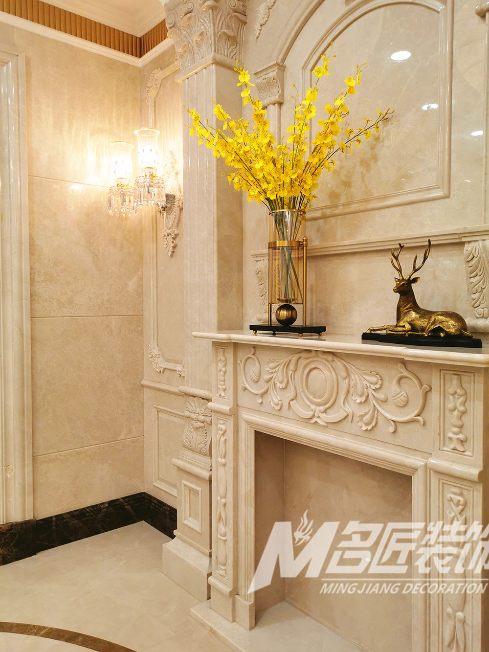 歐式別墅裝修設(shè)計(jì)-歐式壁爐裝飾 歐式別墅裝修設(shè)計(jì)-歐式壁爐裝飾