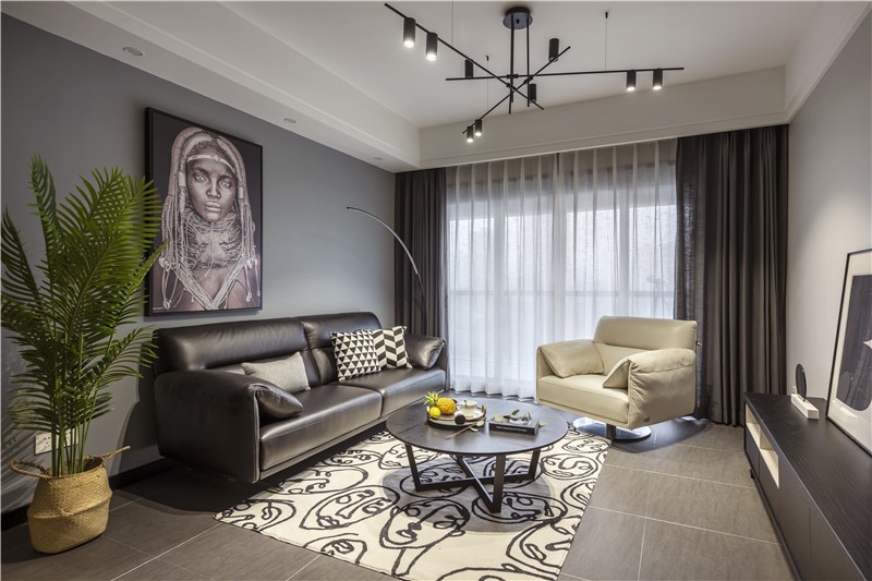 裝修案例現(xiàn)代輕奢風格室內(nèi)裝修效果圖-客廳 裝修案例現(xiàn)代輕奢風格室內(nèi)裝修效果圖-客廳