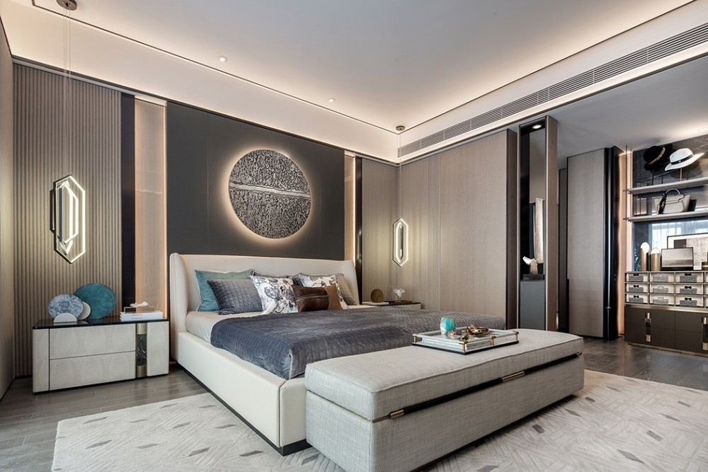 現(xiàn)代簡(jiǎn)約風(fēng)格室內(nèi)設(shè)計(jì)家裝案例-主臥 現(xiàn)代簡(jiǎn)約風(fēng)格室內(nèi)設(shè)計(jì)家裝案例-主臥